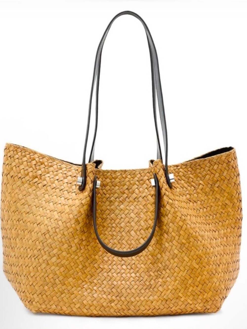 All Saints Allington Straw Tote in Natural